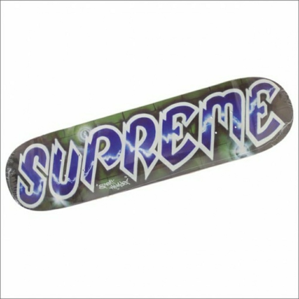 Blue Supreme Lee Logo Deck